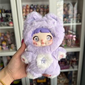 【Authentic】Nommi Purple Bear Plush Bag Charm